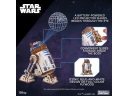 Ugears 3D dřevěná mechanická skládačka Star Wars R2-D2